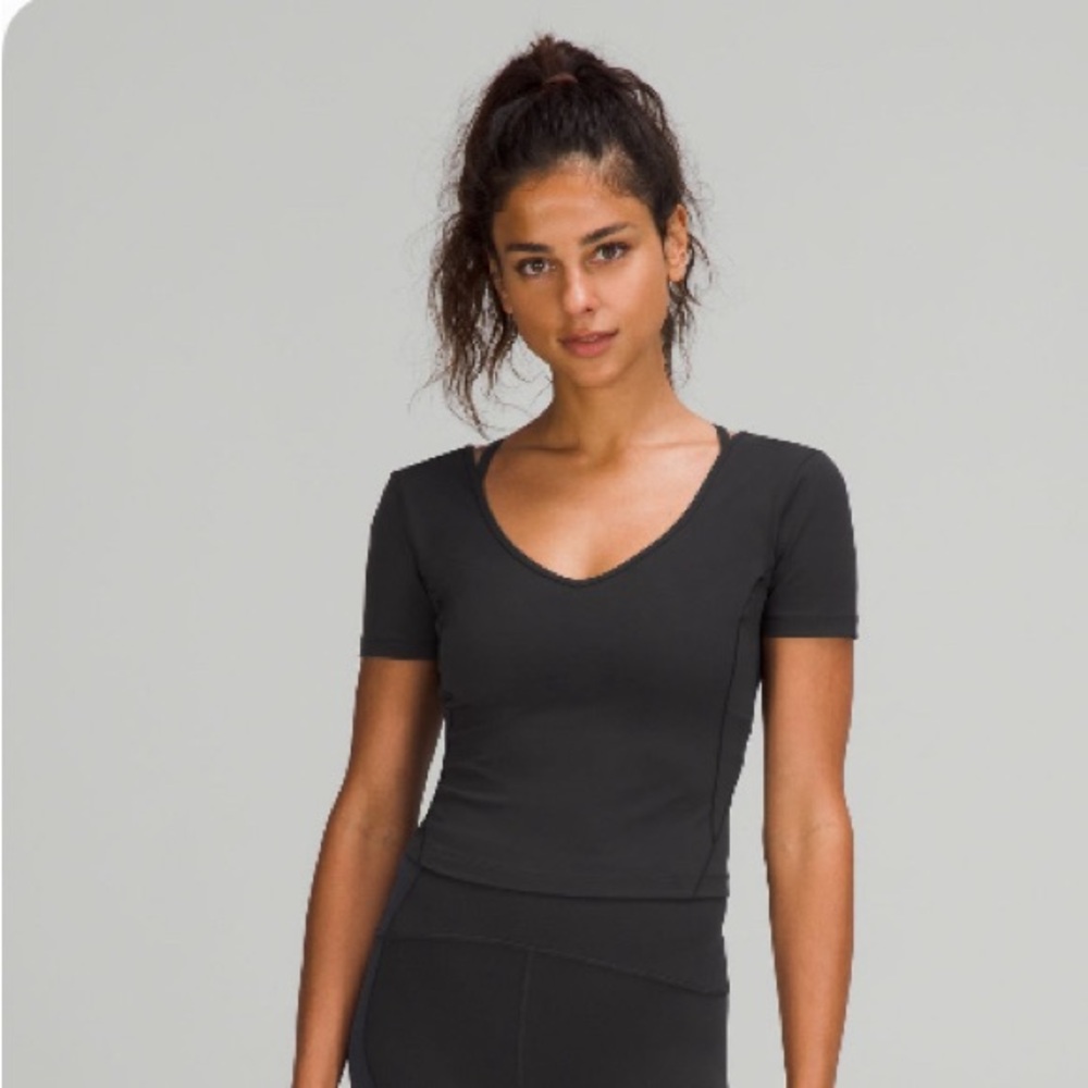 Lululemon Align shirt, sz 8, Black